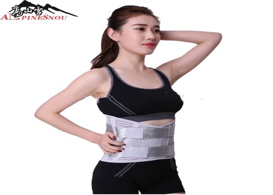 LA CHINE Soutien médical lombaire d'accolade arrière/ceinture orthopédique grise des douleurs de dos fournisseur
