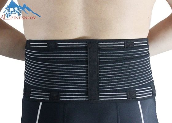 LA CHINE Courroies de Velcro de double d'accolade de soutien de douleur plus lombo-sacrée de soulagement de la douleur pour les hommes/femmes fournisseur