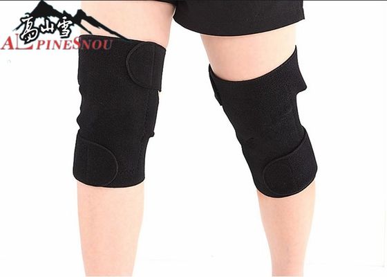 LA CHINE Garde de jambe chaude noire de chauffage d'articulation du genou de protection de genou de chauffage d'individu pour les hommes et des femmes fournisseur