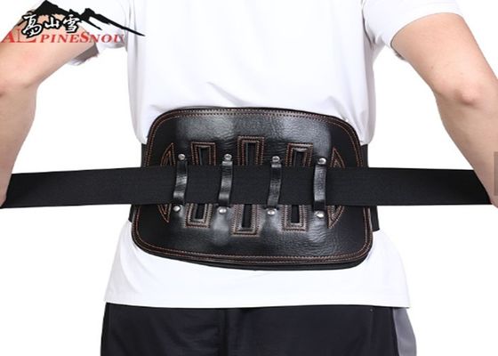 LA CHINE Accolade arrière lombaire de taille de dos de ceinture réglable magnétique en cuir de soutien fournisseur