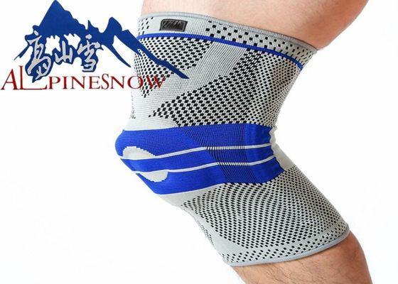 LA CHINE Tissu élastique d'accolade de soutien de genou de protections de silicone de la douille 3D de genou de compression haut fournisseur