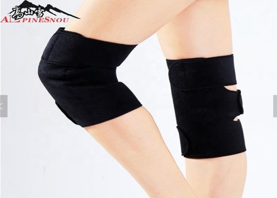 LA CHINE Couleur magnétique de noir d'accolade de chauffage par Tourmaline de soutien de genou de protections de genou du néoprène fournisseur