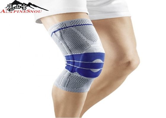 LA CHINE Protections de genou confortables de soutien d'accolade de genou de silicone pour la protection de sports fournisseur