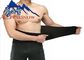 Ceinture médicale de soutien de dos de sport de ceinture de trimmer de Maist du néoprène noir pour une douleur plus lombo-sacrée de soulagement fournisseur