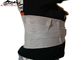 Couleur industrielle de gris de ceinture de soulagement de la douleur de taille de protection de taille d'accolade arrière fournisseur