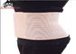 Pêchez le ruban élastique de ceinture abdominale puerpérale respirable Brown/blanc fournisseur